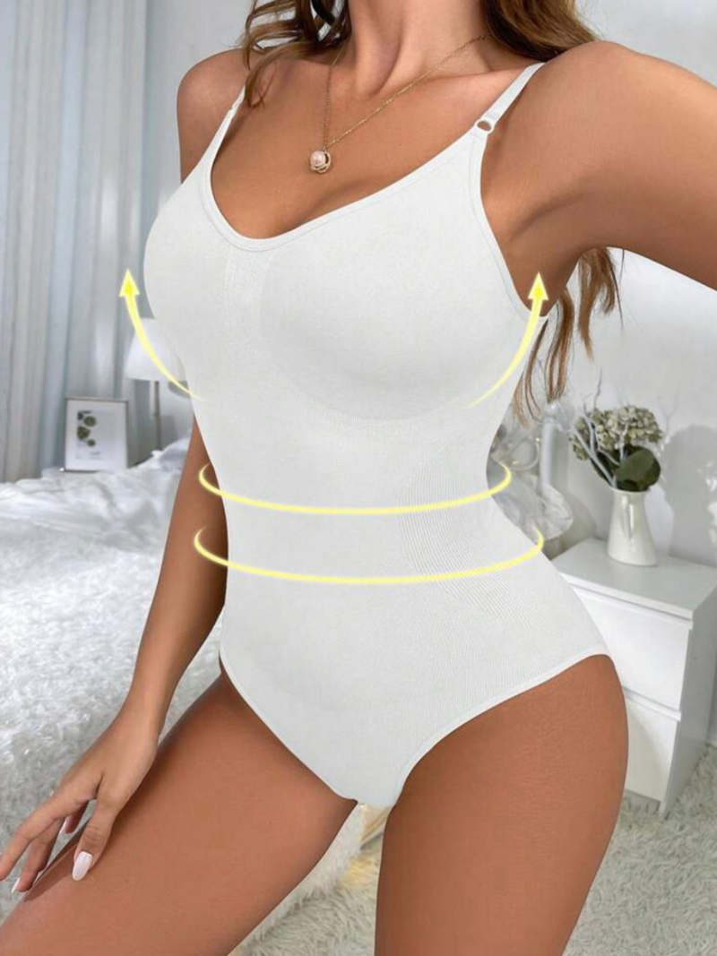 Body Modelador Suit Branco - Edição Limitada