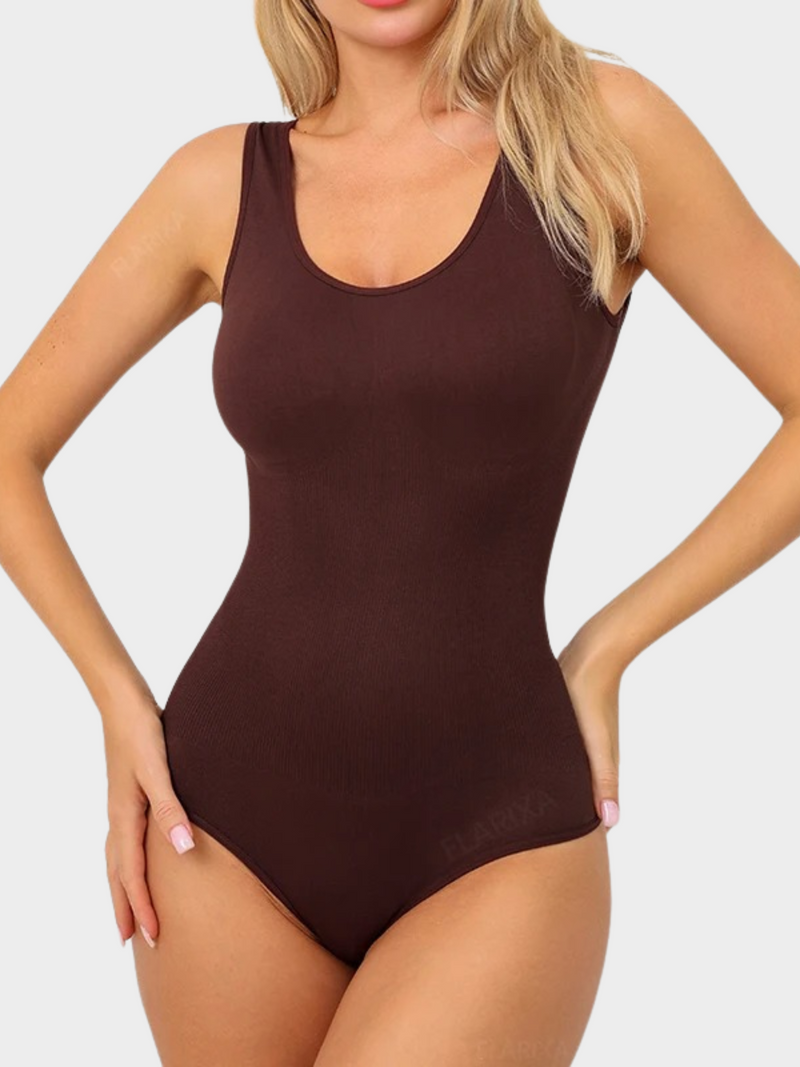 Body Modelador Suit Shape Slim Regata Tanga Fio