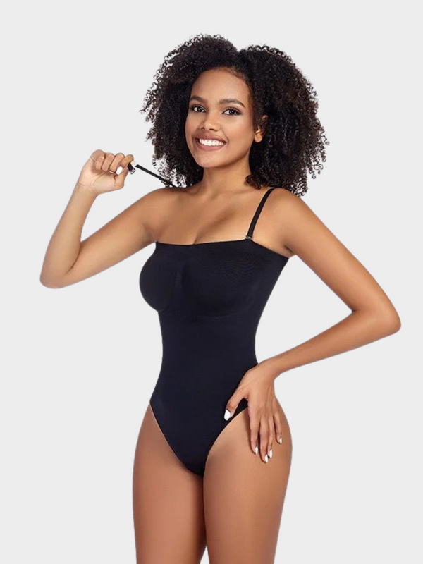 Body Suit Modelador Tanga Fio - Alças Removíveis