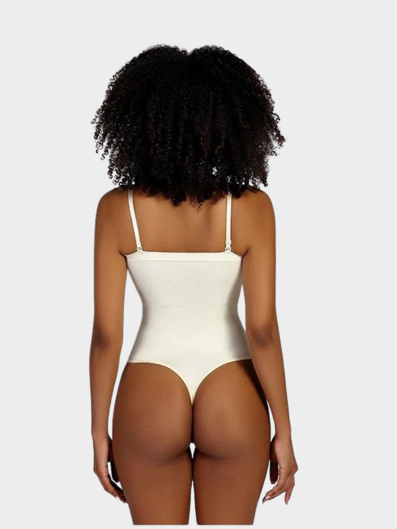 Body Suit Modelador Tanga Fio - Alças Removíveis