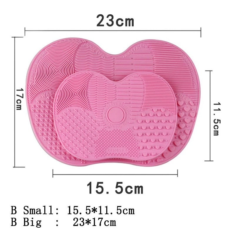 Esponja de Silicone Flexi Clean para Limpeza de Produtos de Maquiagem