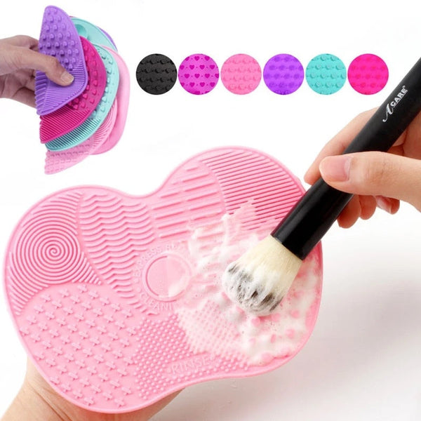 Esponja de Silicone Flexi Clean para Limpeza de Produtos de Maquiagem