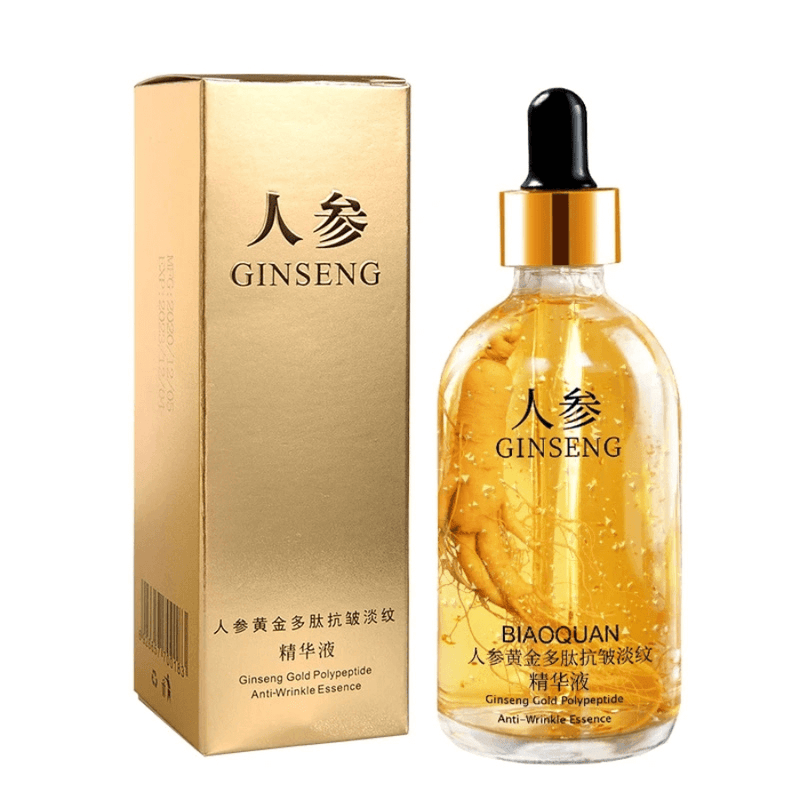 Soro Facial Hidratante Com Essência Ginseng Anti-Enrugamento - 100ml