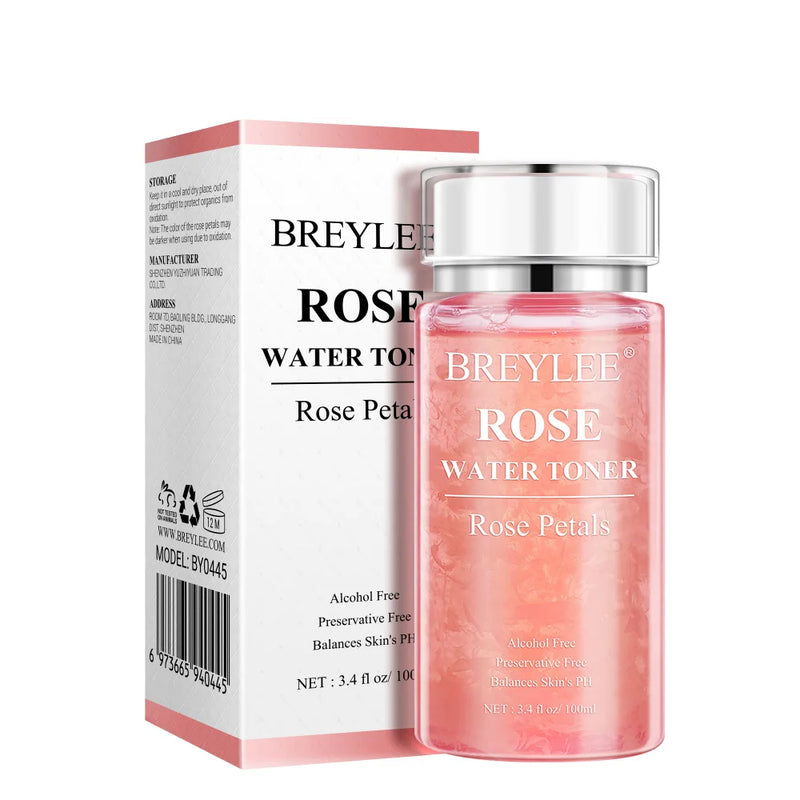 Essência de Rosas Suaves Tônico Facial Coreano BREYLEE 100ml