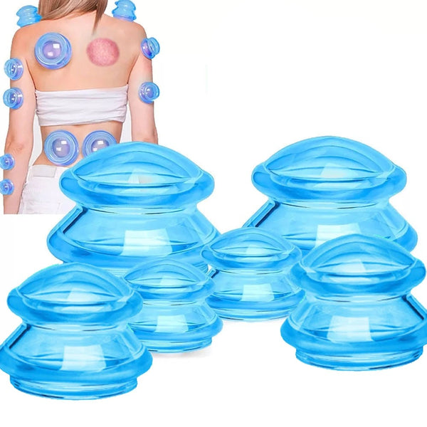 Ventosas de Silicone para Massagem TensionRelax