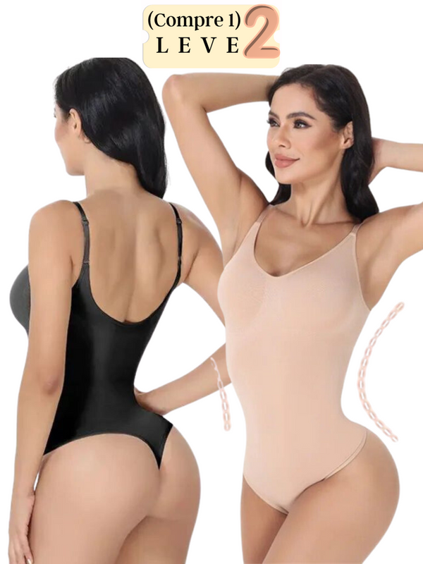 Body Modelador Suit Shape Slim (Compre 1 leve 2)