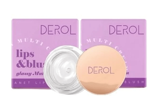 Derol Lips & Blush - Tom Natural Para Boca e Rosto