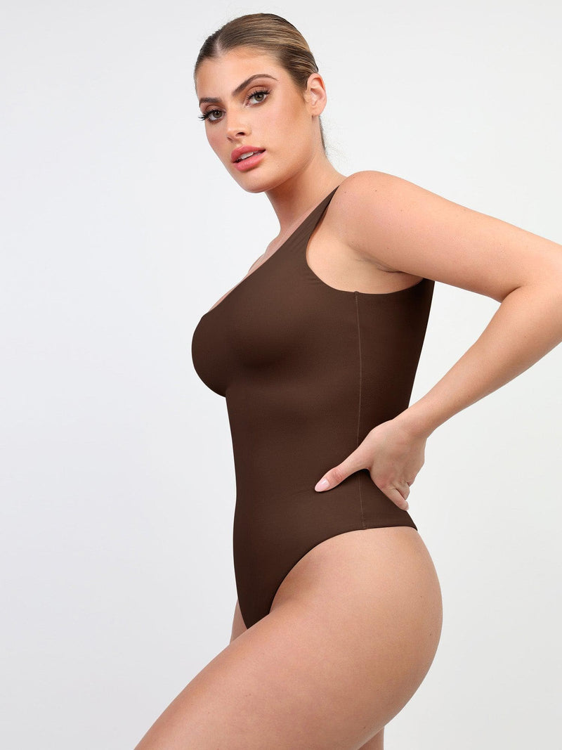 Body Suit Modelador Tanga Fio de Corte Alto - Spandex Premium