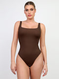 Body Suit Modelador Tanga Fio de Corte Alto - Spandex Premium